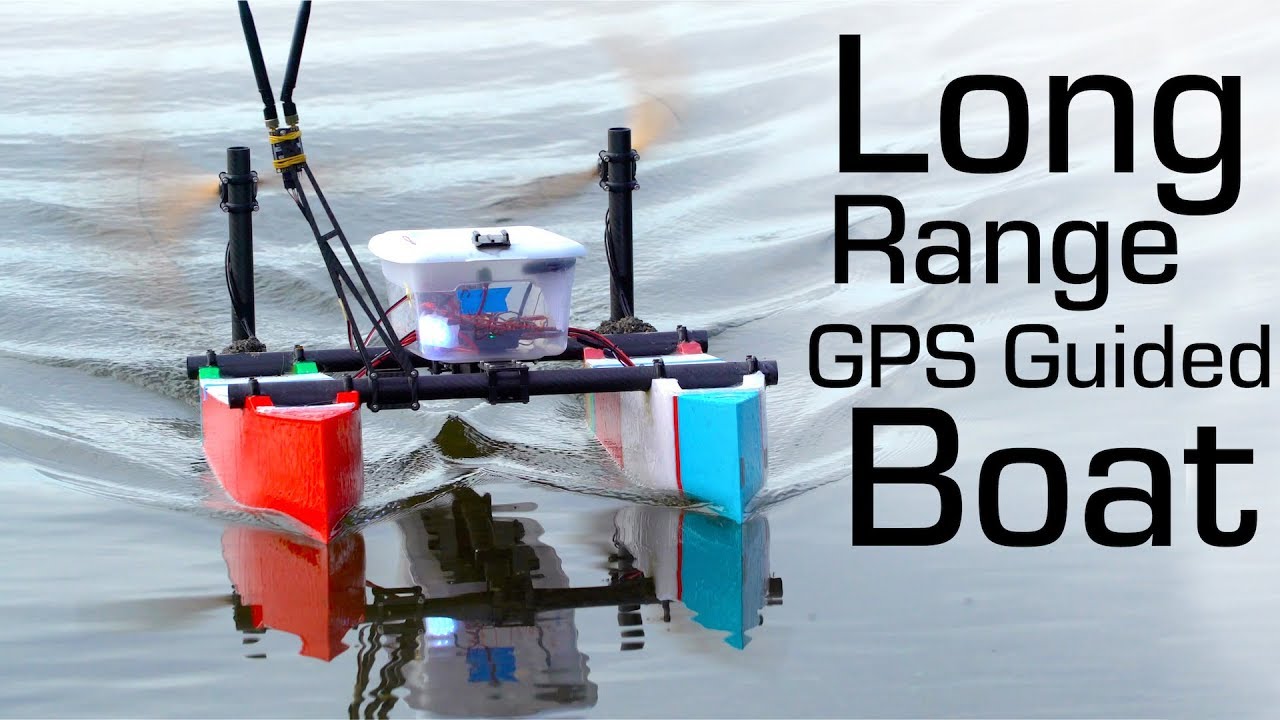 Long-Distance RC Boat Mission — 13km Autonomous Waypoints