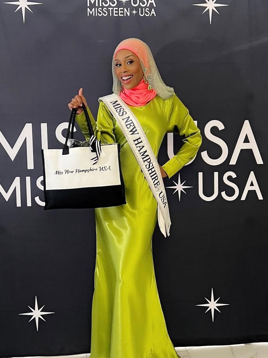 potret MonaLesa Brackett, finalis Miss USA 2025