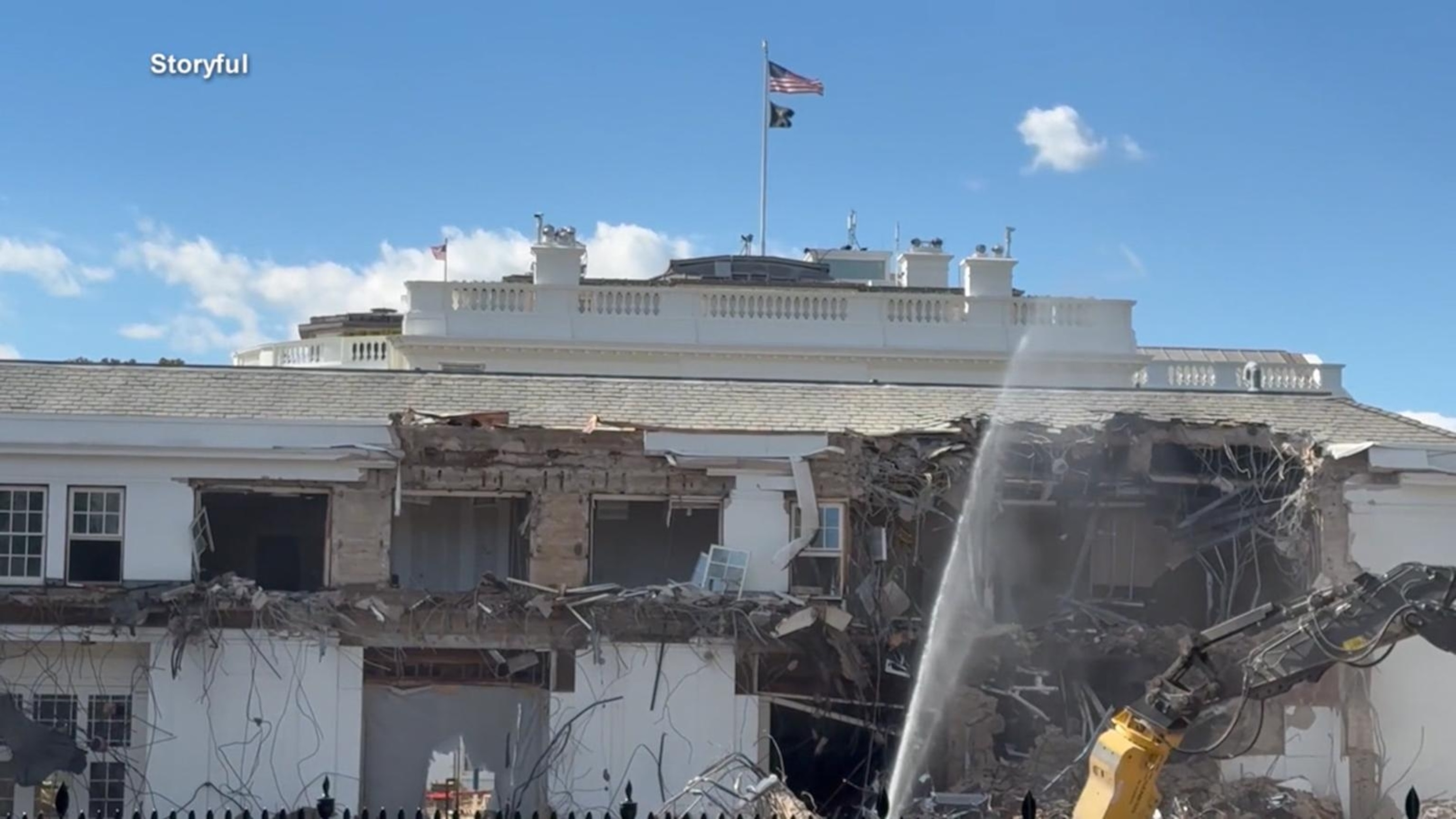 east-wing-demolition-begins-for-trump-s-ballroom-at-white-house
