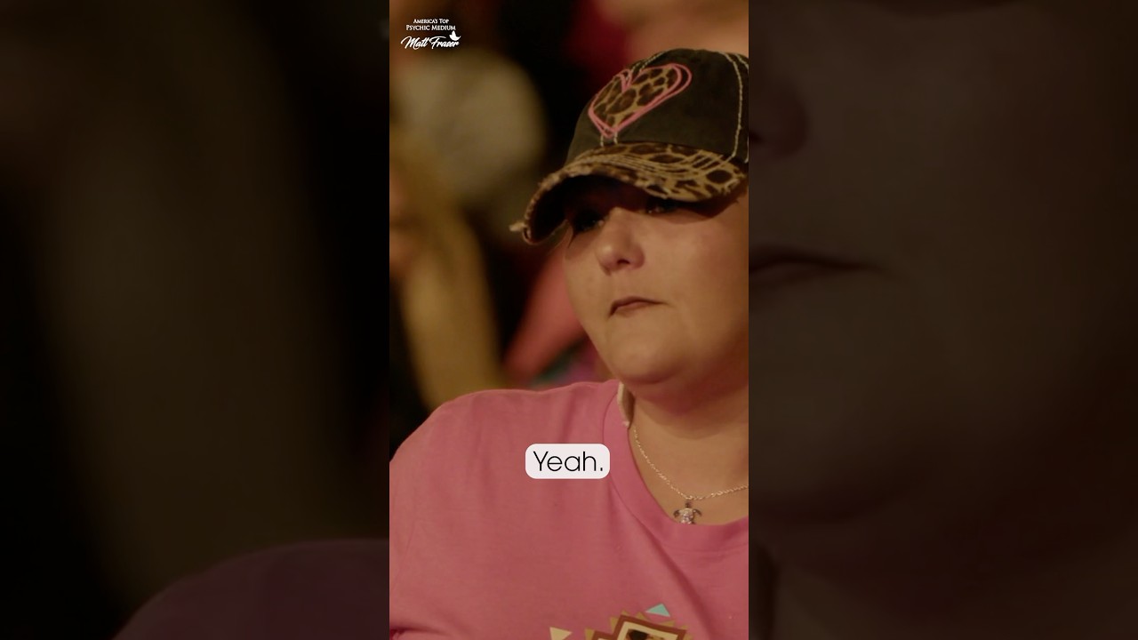 Psychic medium stuns live audience with shocking real life reading