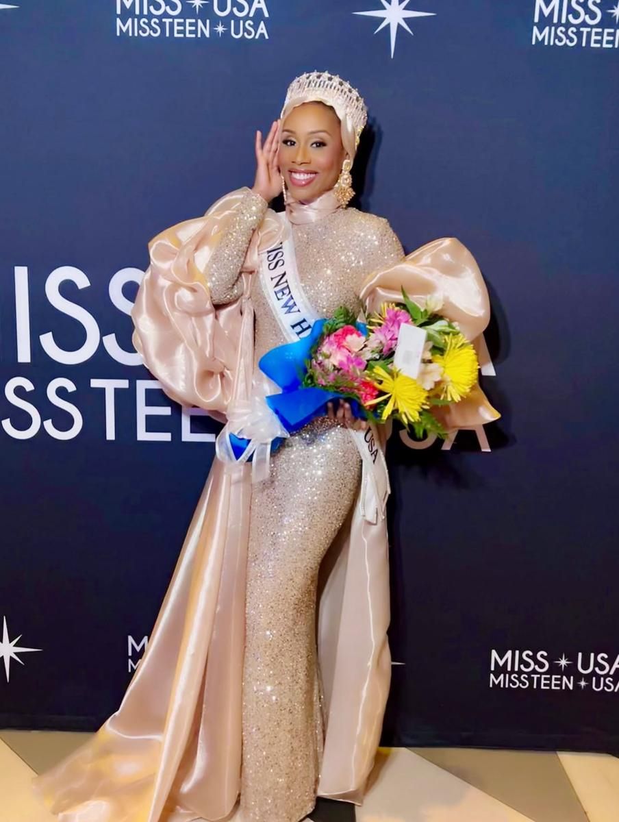 potret MonaLesa Brackett, finalis Miss USA 2025