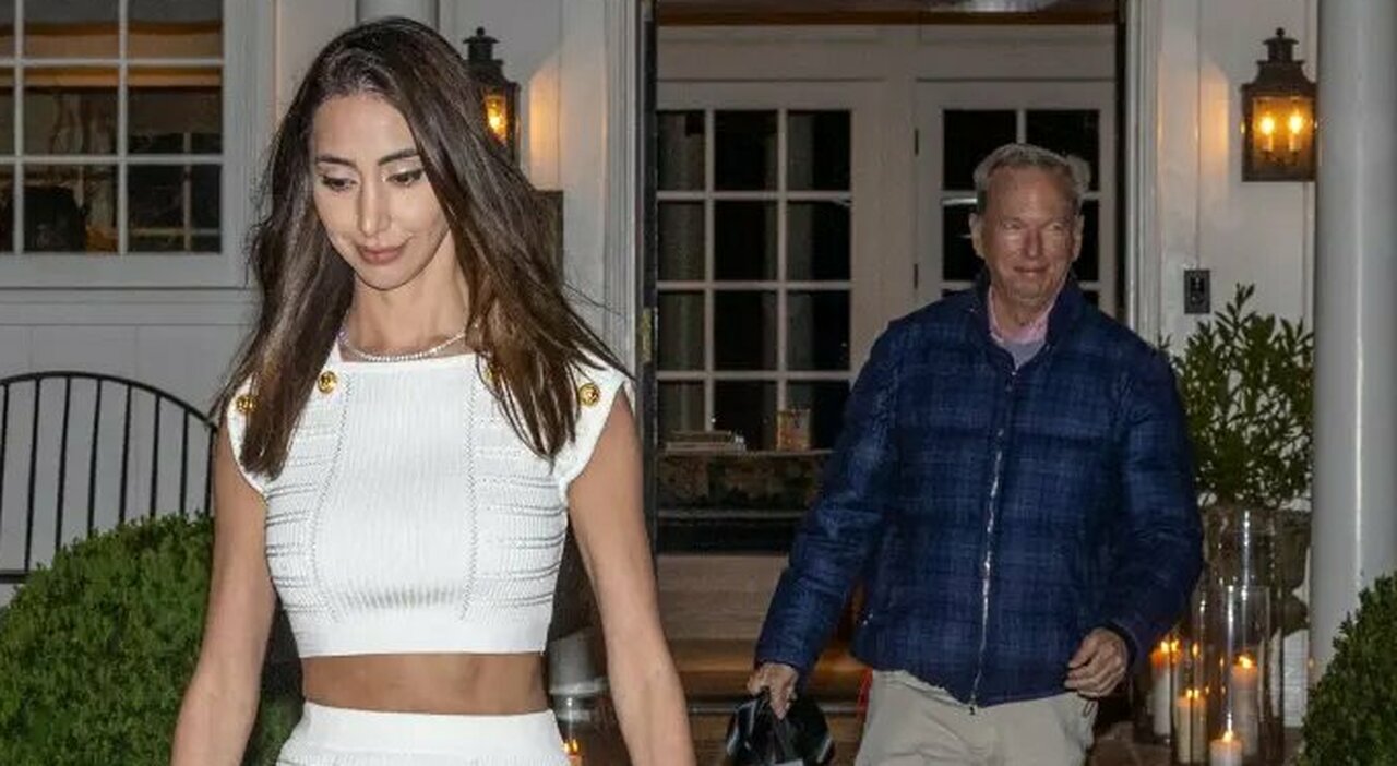 Eric Schmidt, ex ceo di Google (70enne) e la compagna Michelle Ritter ...