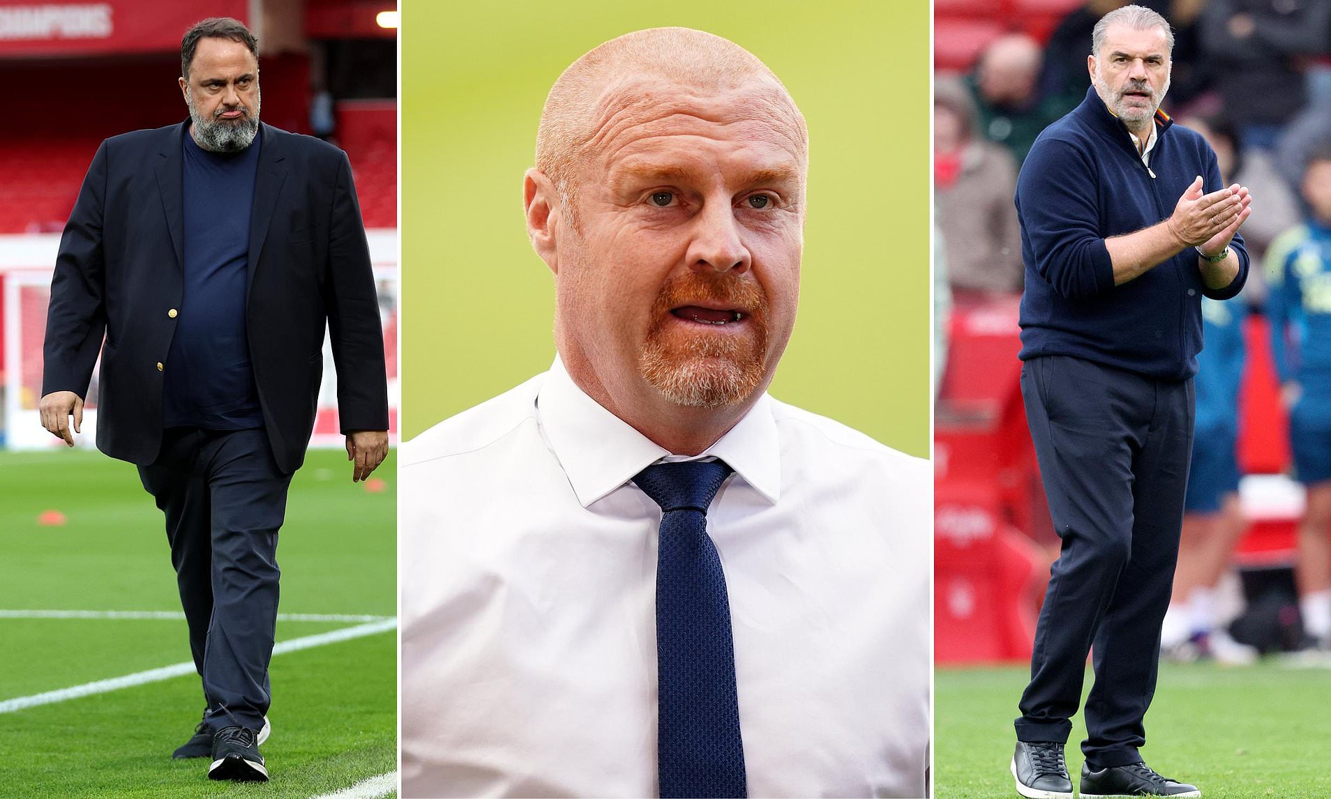 Sean Dyche is appointed Nottingham Forest manager as club turn to their ...