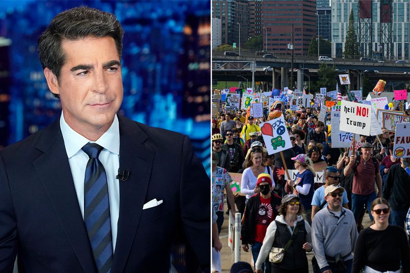 Fox News' Jesse Watters suffers humiliating blow as his mom joins Donald  Trump protest
