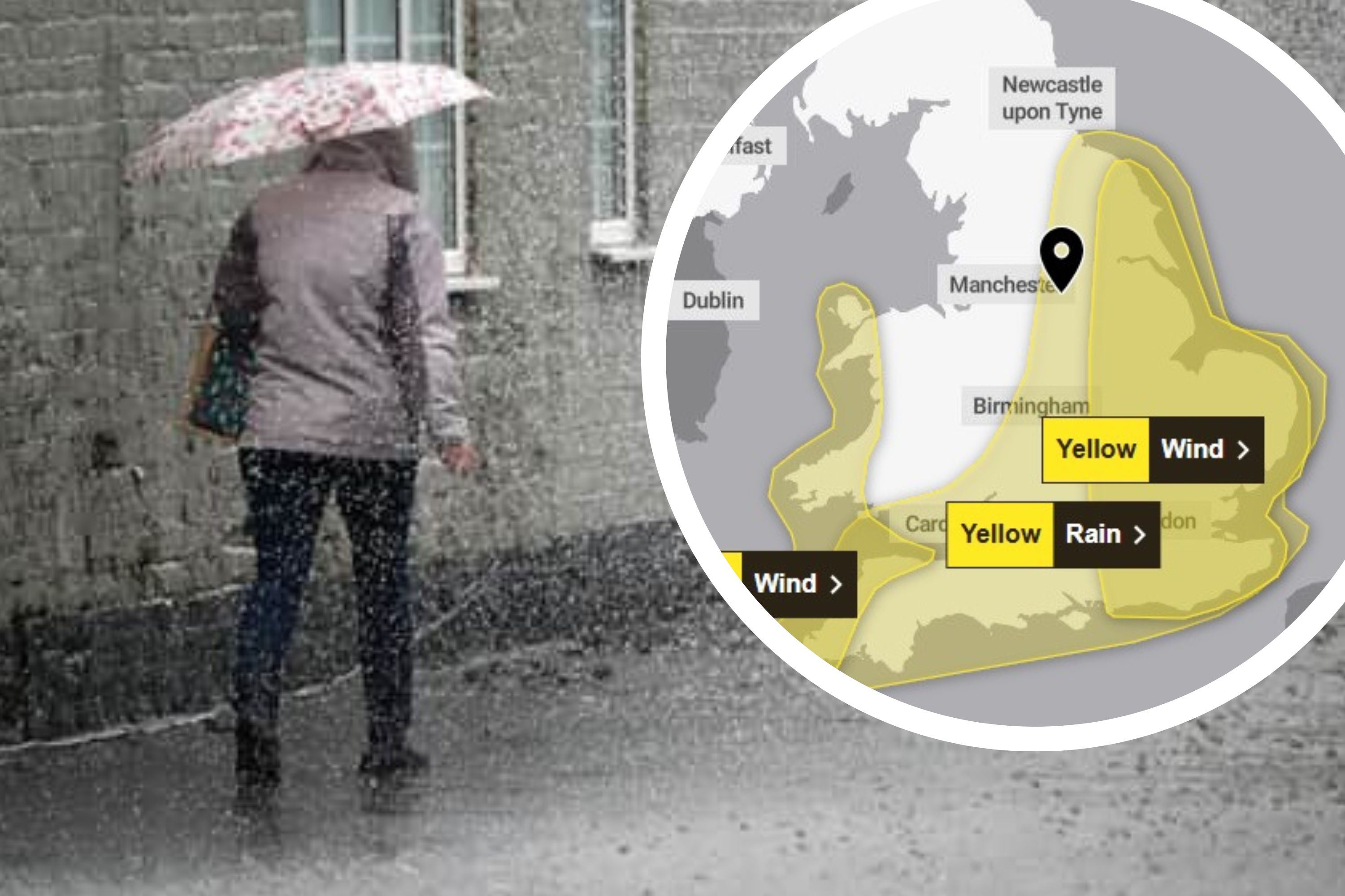 Yellow weather warning for wind and rain in South Yorkshire as Met ...