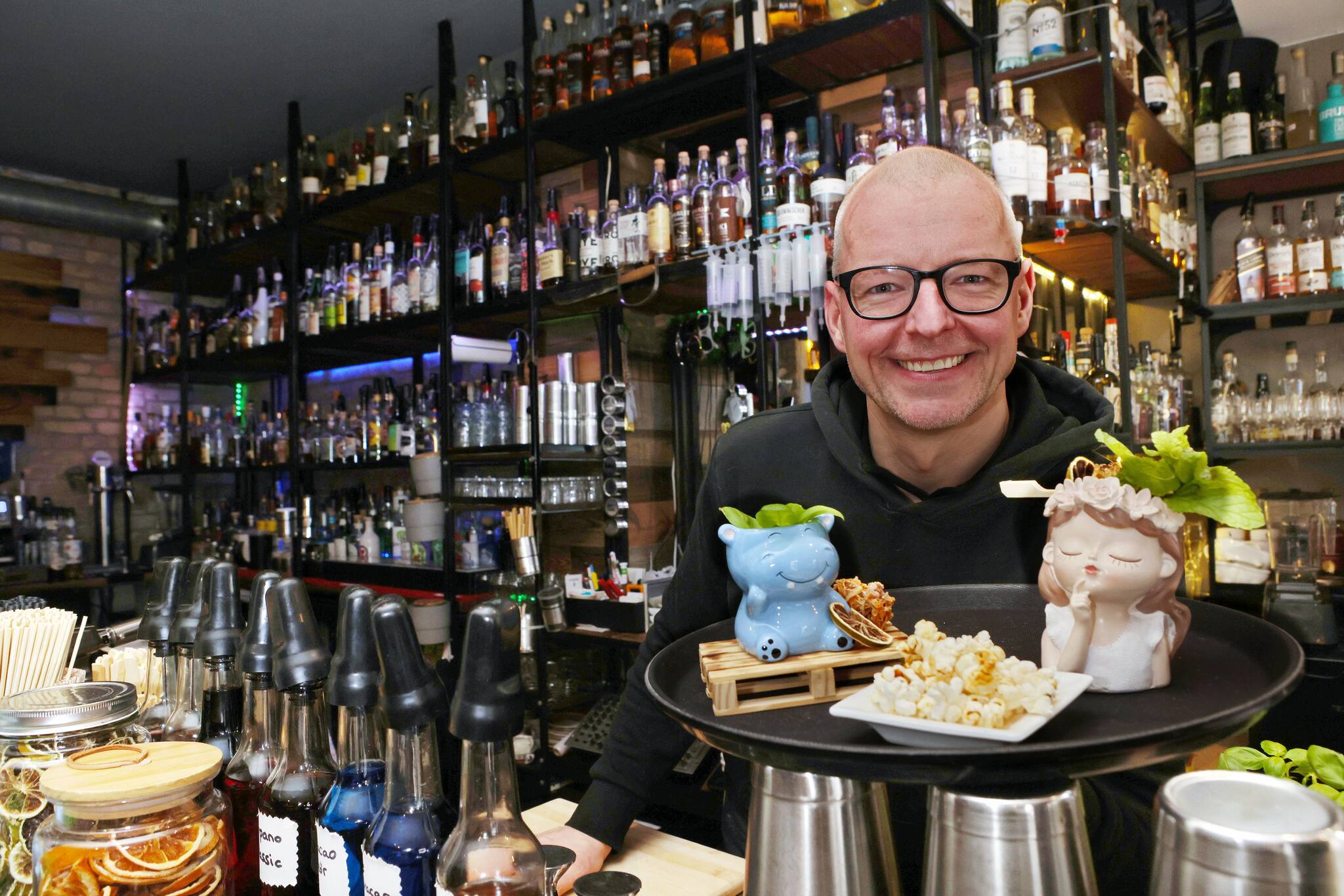 Drinks mit Ziegenkäse, Bacon und Popcorn: Rostocker Craftbar serviert ...