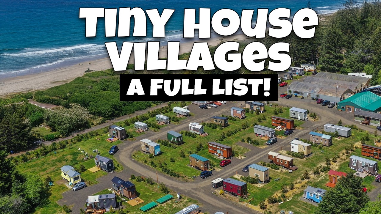 Inside America's most unique tiny house villages