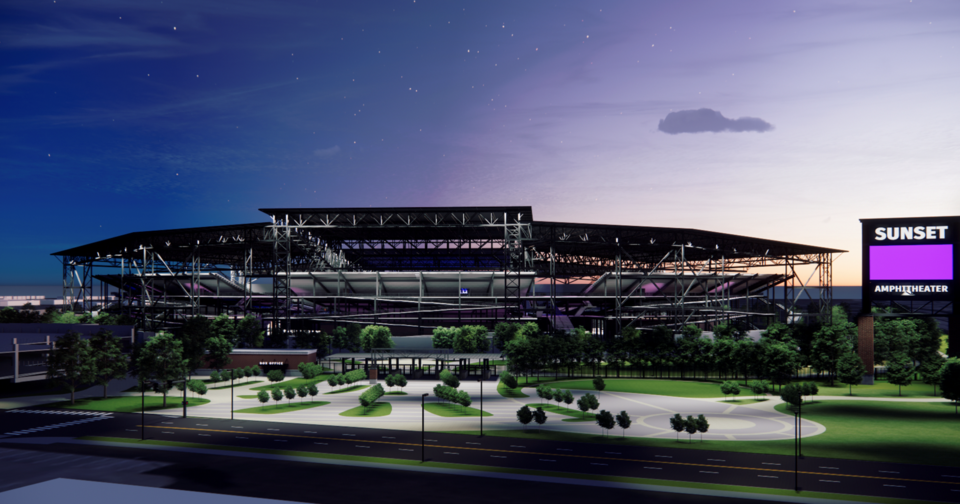 New Designs Unveiled For McKinney’s $300 Million Sunset Amphitheater