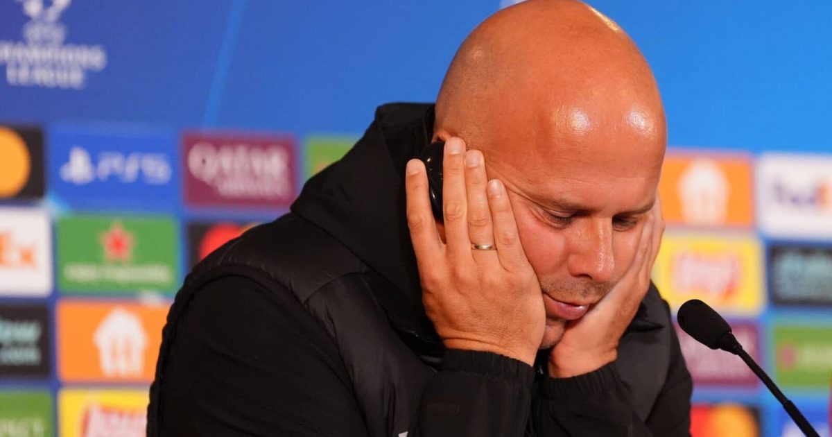 Arne Slot drops alarming 