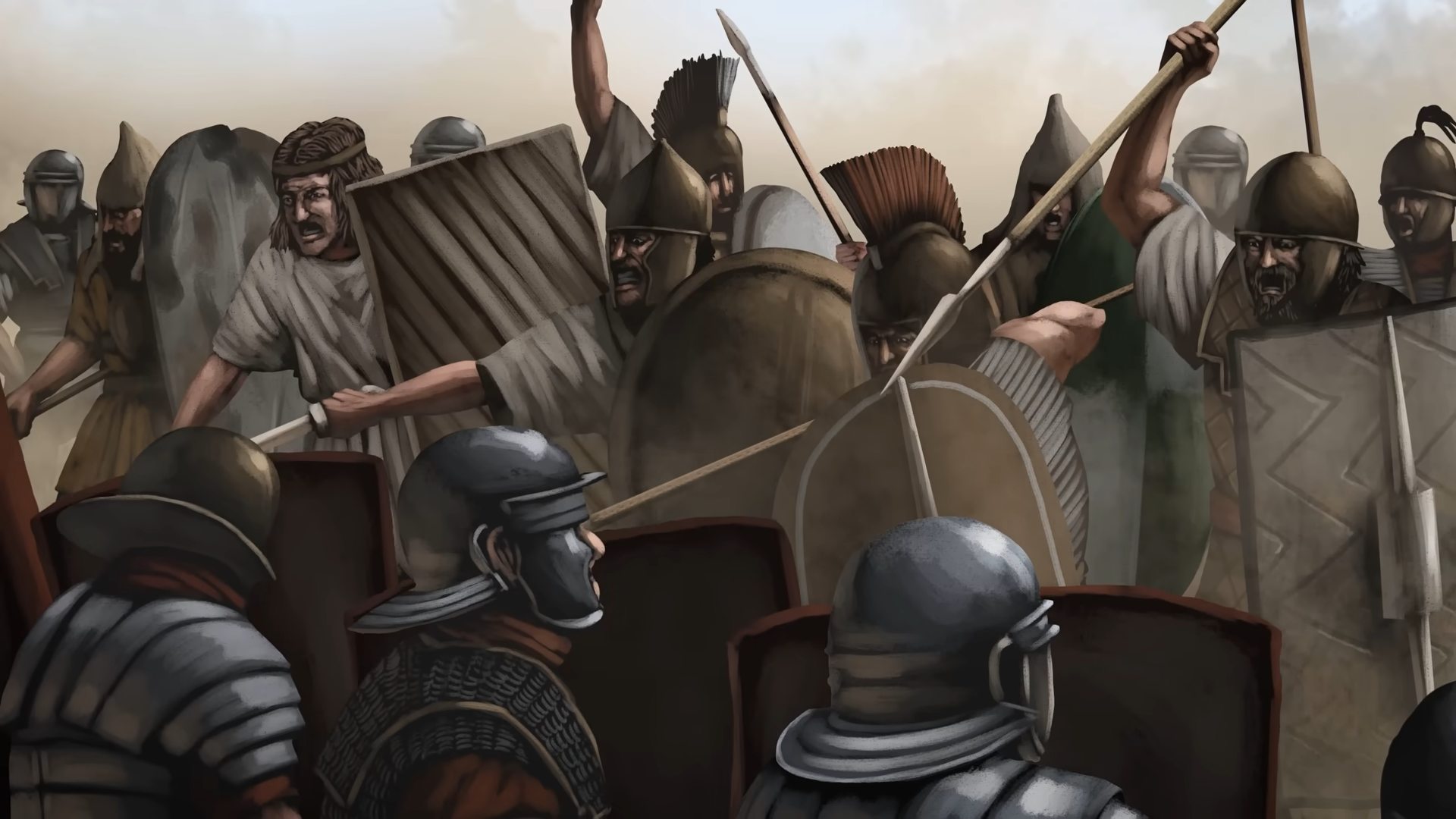 Tribal revolt that almost ended the Roman Empire