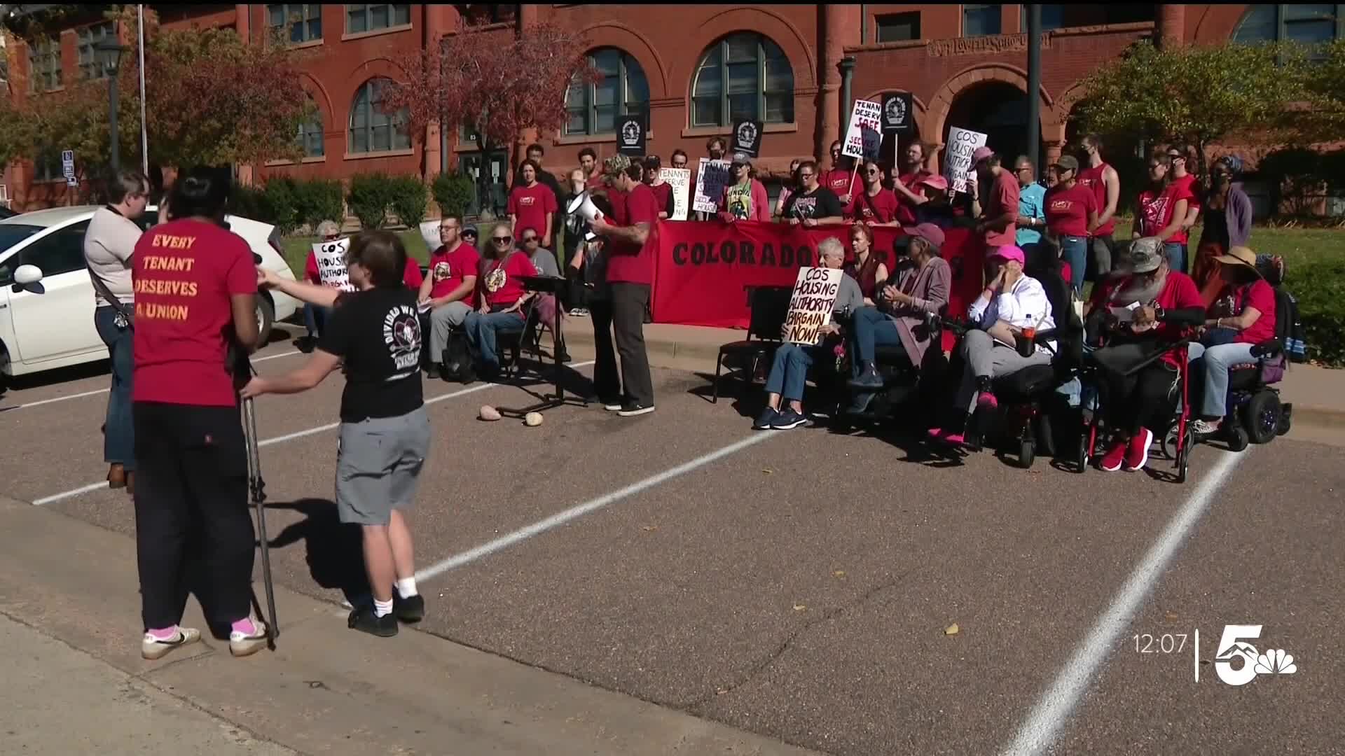 Colorado Springs tenant associations rally for better conditions
