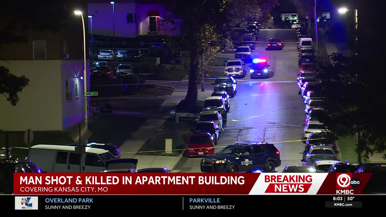 Man found shot to death just inside the door of a Kansas City apartment ...