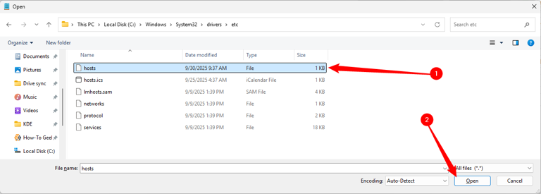 How to Edit the hosts File on Windows 10 or 11