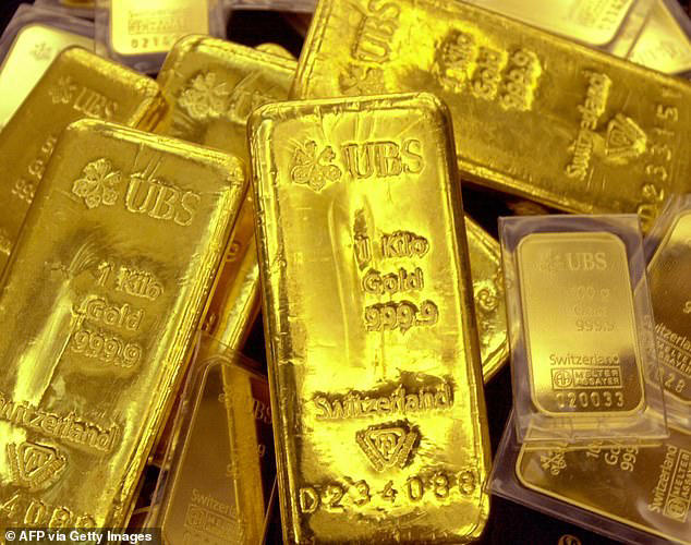 The price of gold is up 60 per cent this year despite the slump