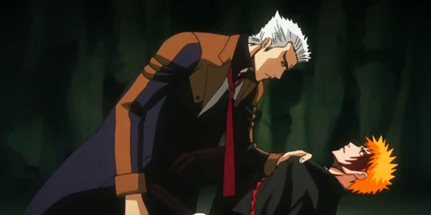 Ichigo being held by his collar in Bount arc