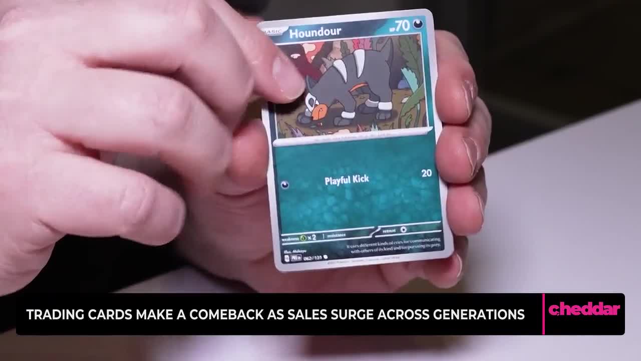 Trading Cards Make a Comeback as Sales Surge Across Generations