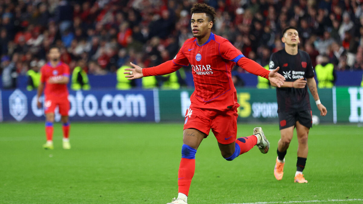 Bayer Leverkusen-PSG : trois buts en sept minutes, Doué et ...
