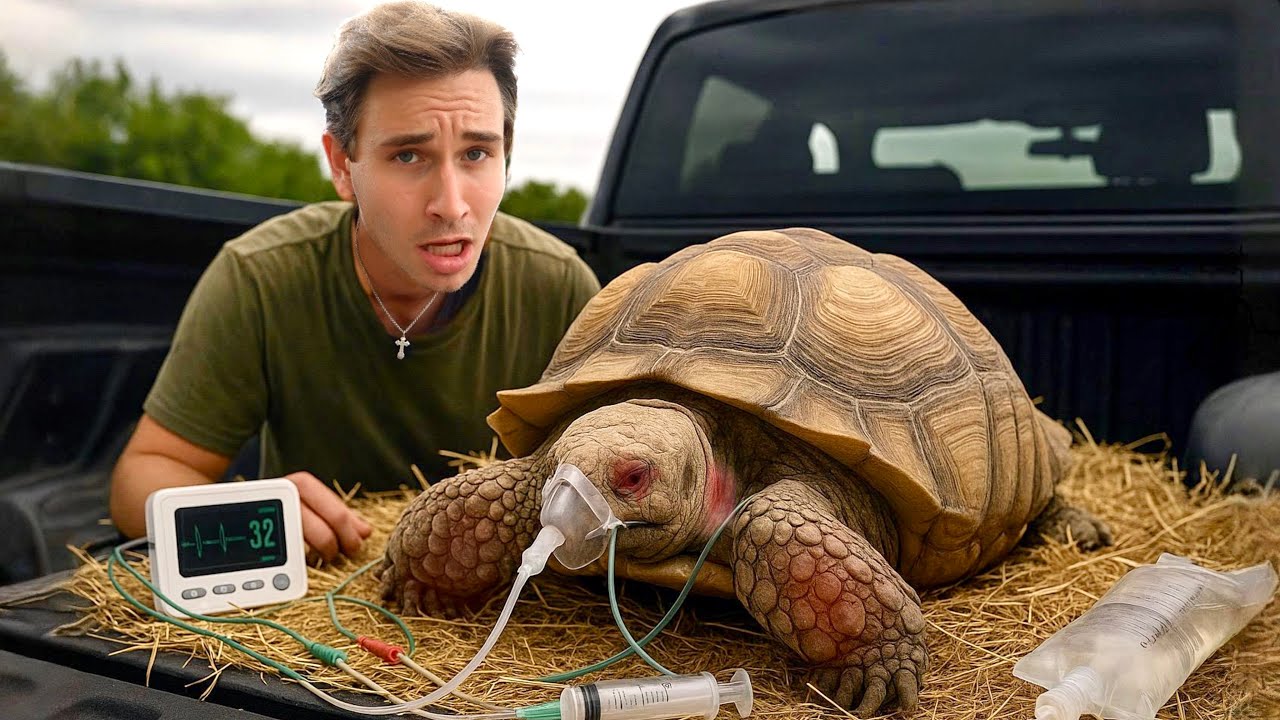My wildest rescue: saving a tortoise 🐢