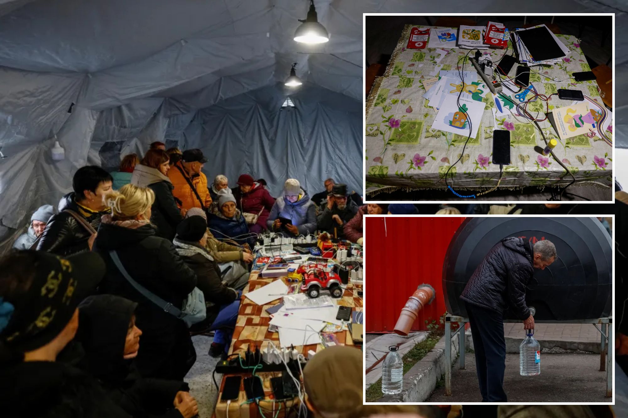Russian attacks leave thousands of Ukrainians without power as winter ...