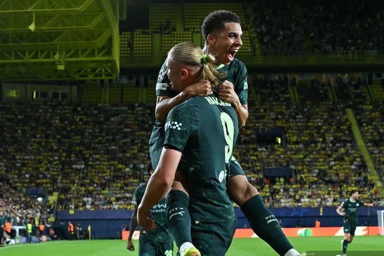 Hasil Pertandingan Real Madrid vs Man City 1-2: Haaland Menangkan Pertandingan dengan Penalti