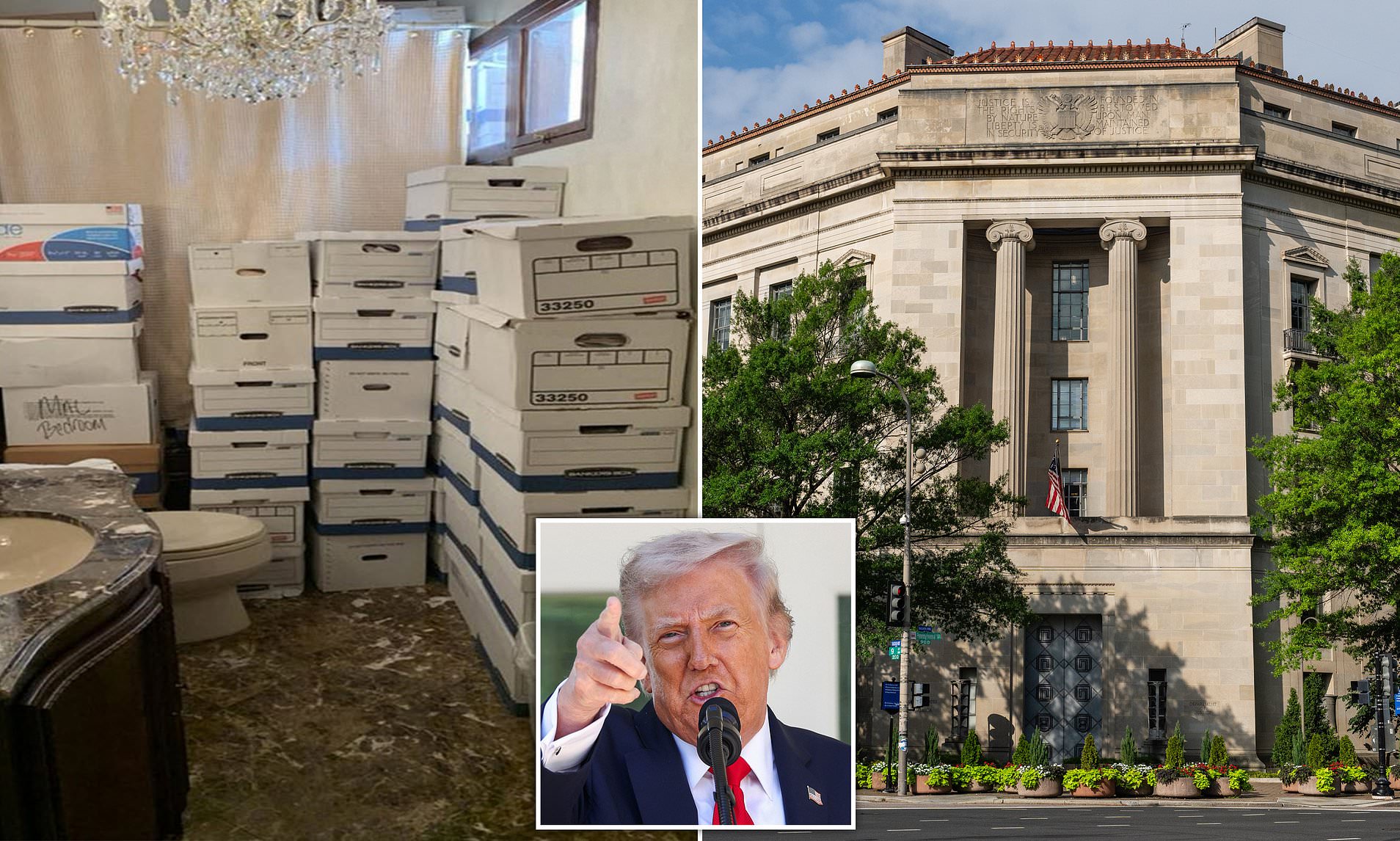 Trump demands unprecedented payout from Justice Department he now controls