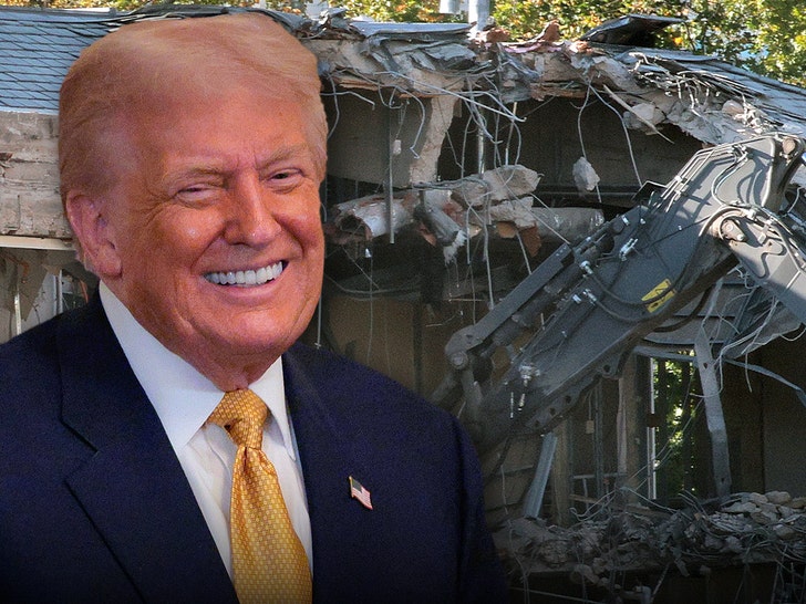 Demolition of White House's East Wing for Donald Trump's Ballroom Begins