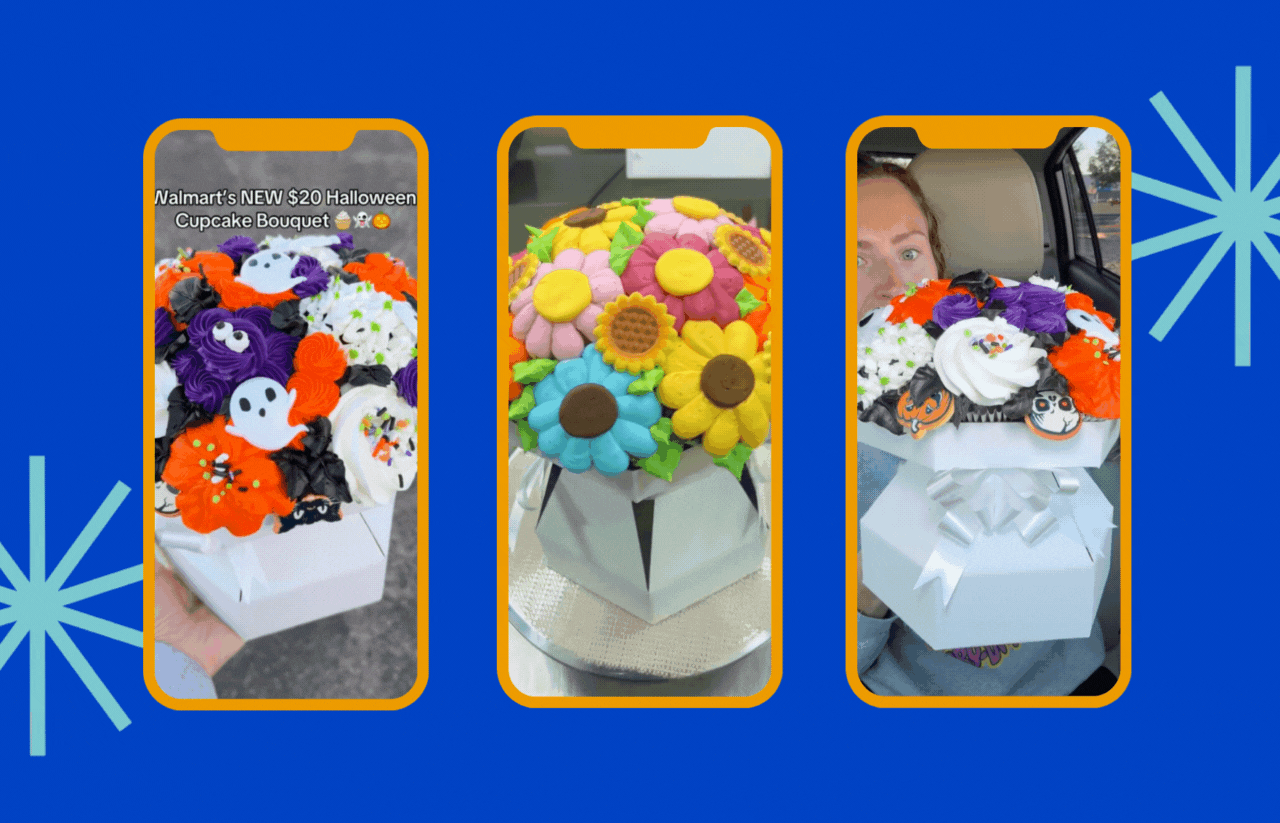 The Is Obsessed With Walmart’s Cupcake Bouquets