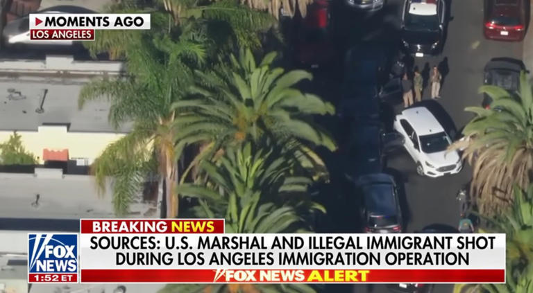 US Marshal, illegal immigrant shot after suspect rammed into federal agents