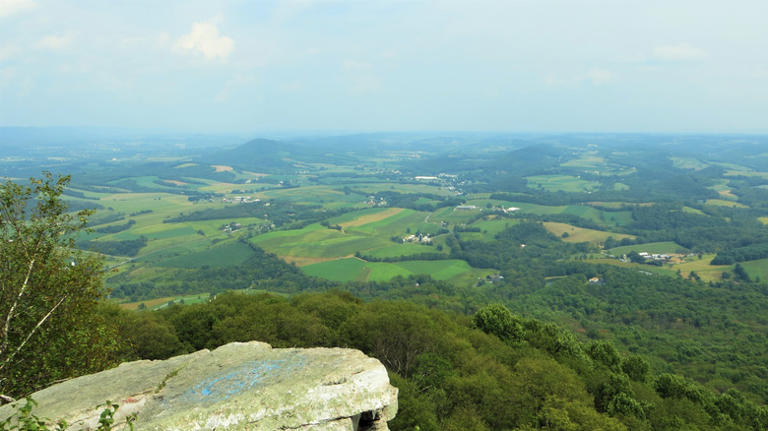 Just Outside Reading Is A Scenic Pennsylvania Trail With Stark Cliffs ...