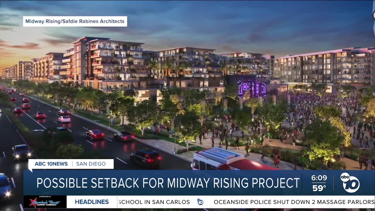Midway Rising project faces potential setback