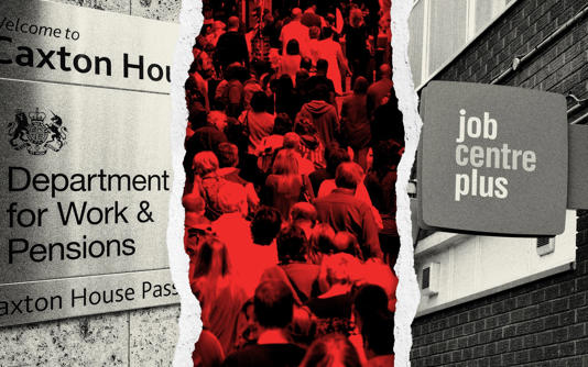 montage of benefit/immigration