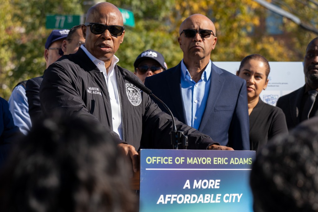 Adams Vetoes Anti Rent-Hike Law, Widening Council Battle Over Vouchers