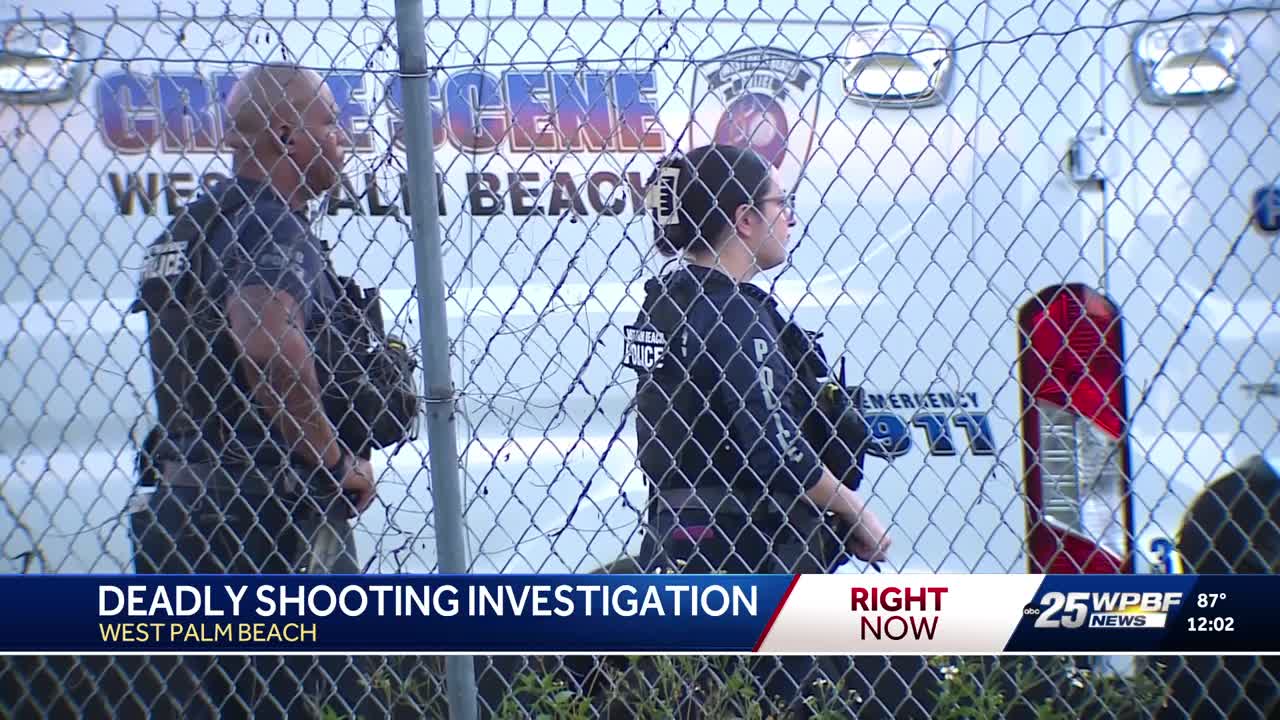 Deadly shooting under investigation in West Palm Beach