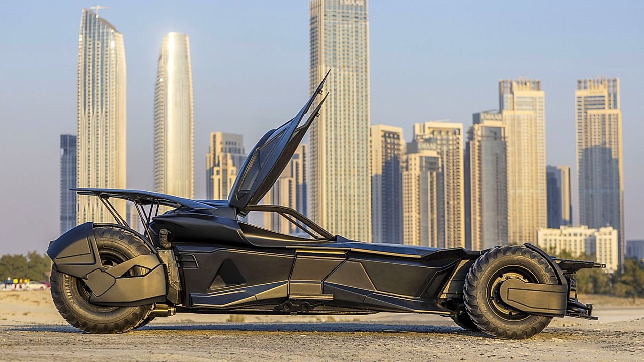 Real-life Batmobile built from Mercedes-Benz could fetch $2.5m at auction