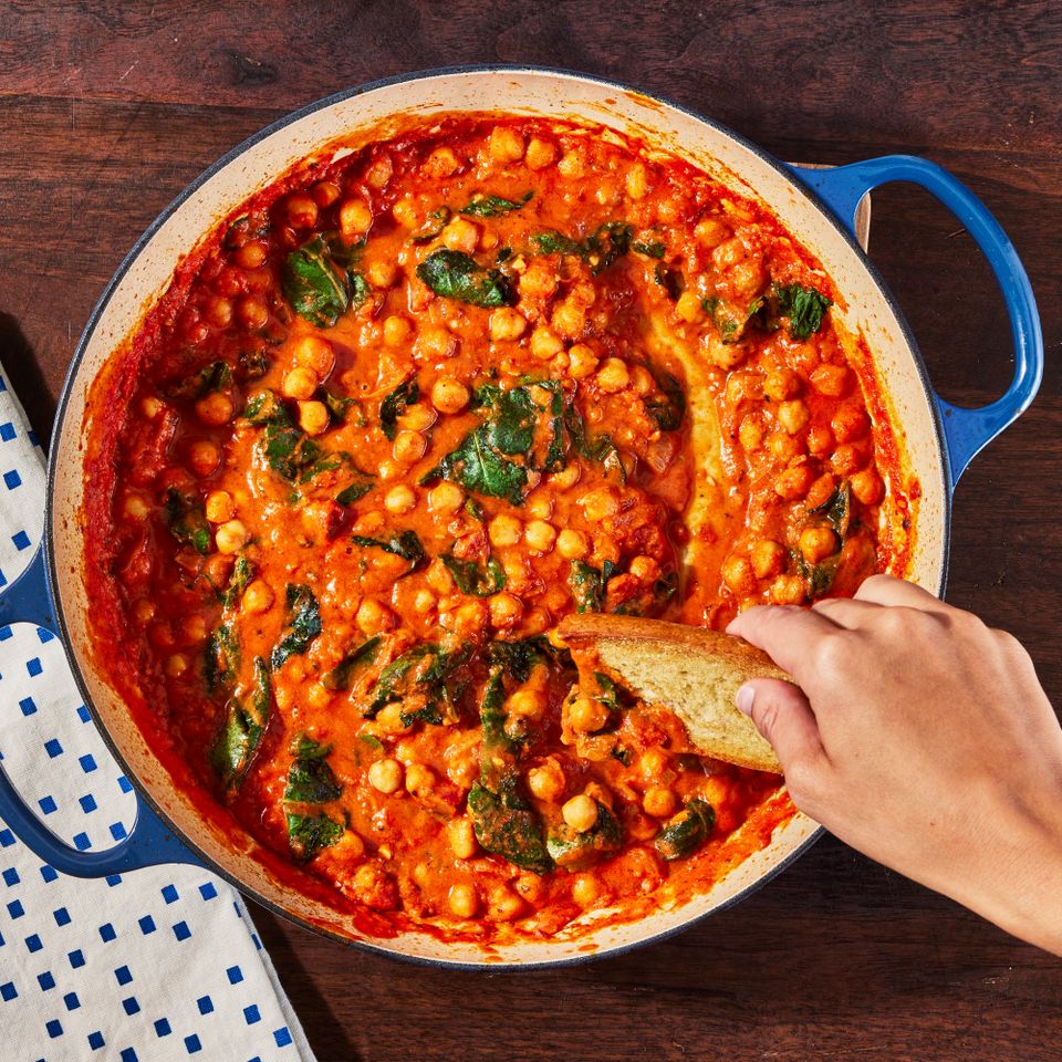 a recipe photo of the Chickpeas alla Vodka