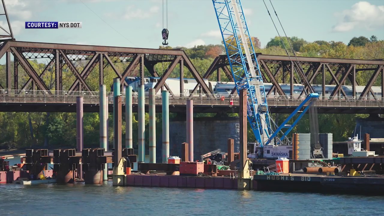 Livingston Bridge replacement construction continues