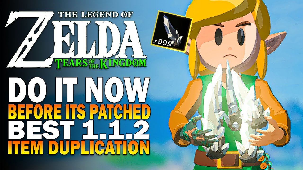Item Duplication Glitch Guide – Zelda: Tears of the Kingdom 1.1.2