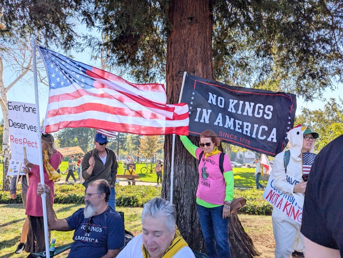 Thousands Attend No Kings Protest In Livermore