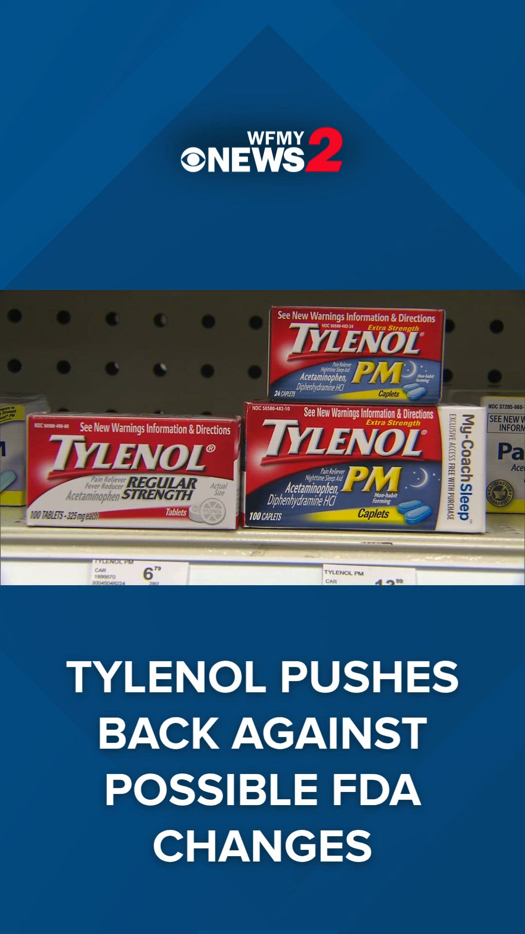 Tylenol pushes back against proposed safety label changes