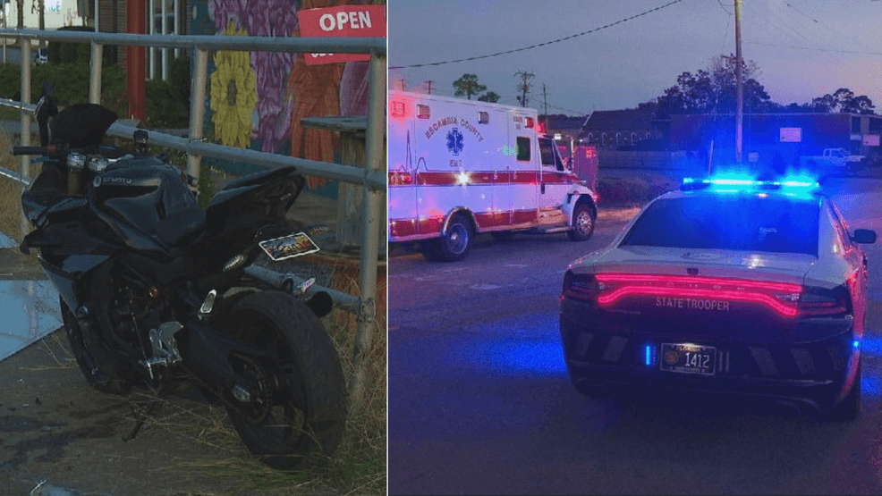 Motorcycle crash in Escambia County leaves two hospitalized, driver ...