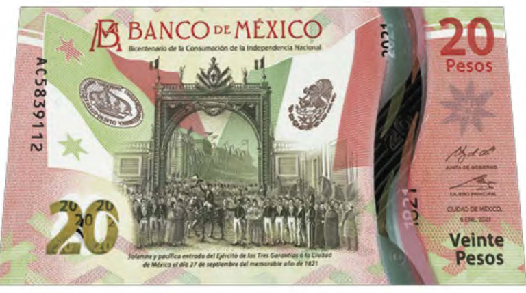 Anuncian nueva familia de billetes; retiran el de 20 pesos