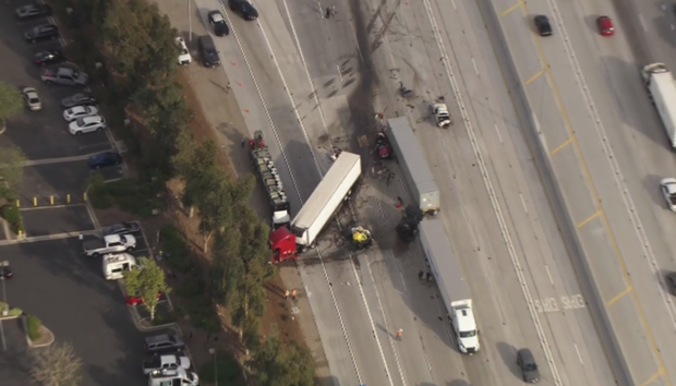10 Freeway in Ontario reopens after multi-vehicle crash leaves 3 dead ...