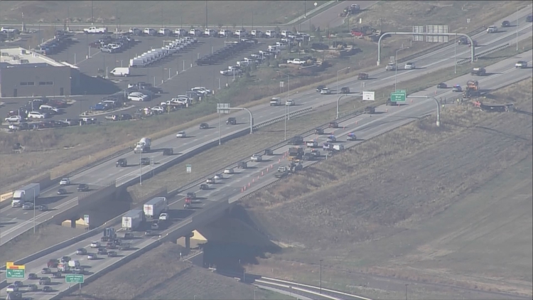 Semi-truck driver killed in rollover crash on I-25 near Loveland