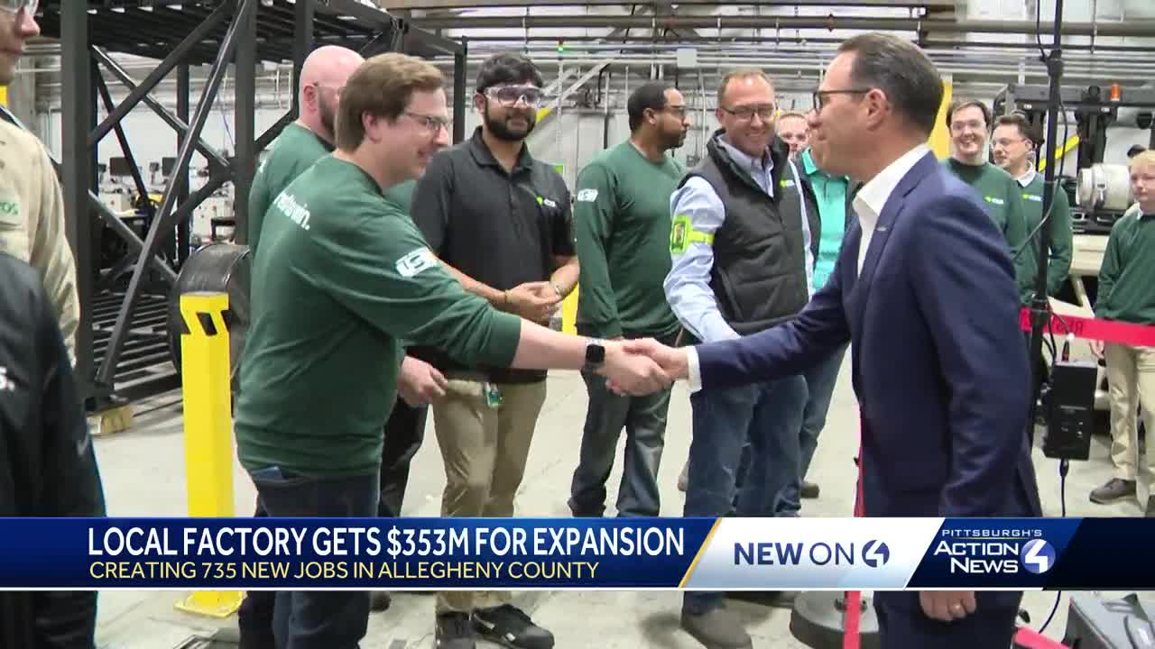 EOS battery manufacturer announces headquarters shift to Pittsburgh