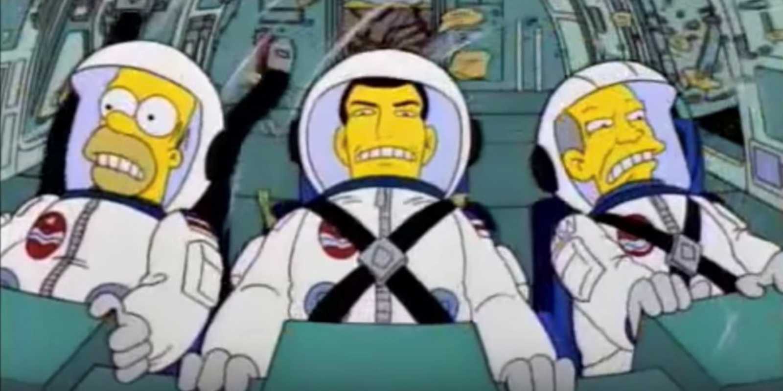 The Simpsons Deep Space Homer A Surprisingly Successful Jump The