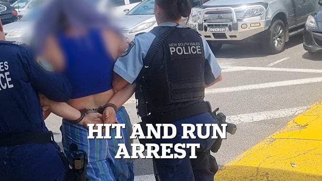 Woman arrested after horrific motorcycle hit and run incident