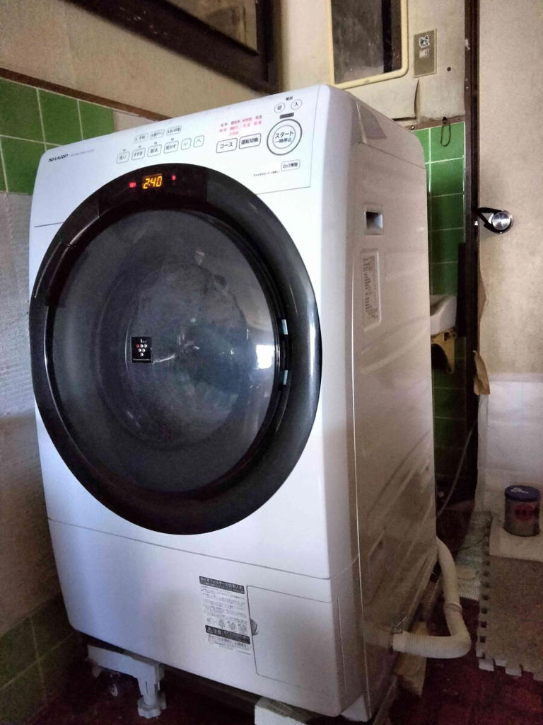 SHARP ドラム式洗濯機 本体 JUST SIZE ES-S7B Amazon | シャープドラム