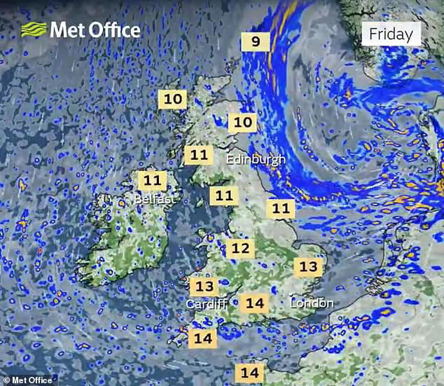 Storm Benjamin to batter UK as Met Office issues warnings with 2ins of ...