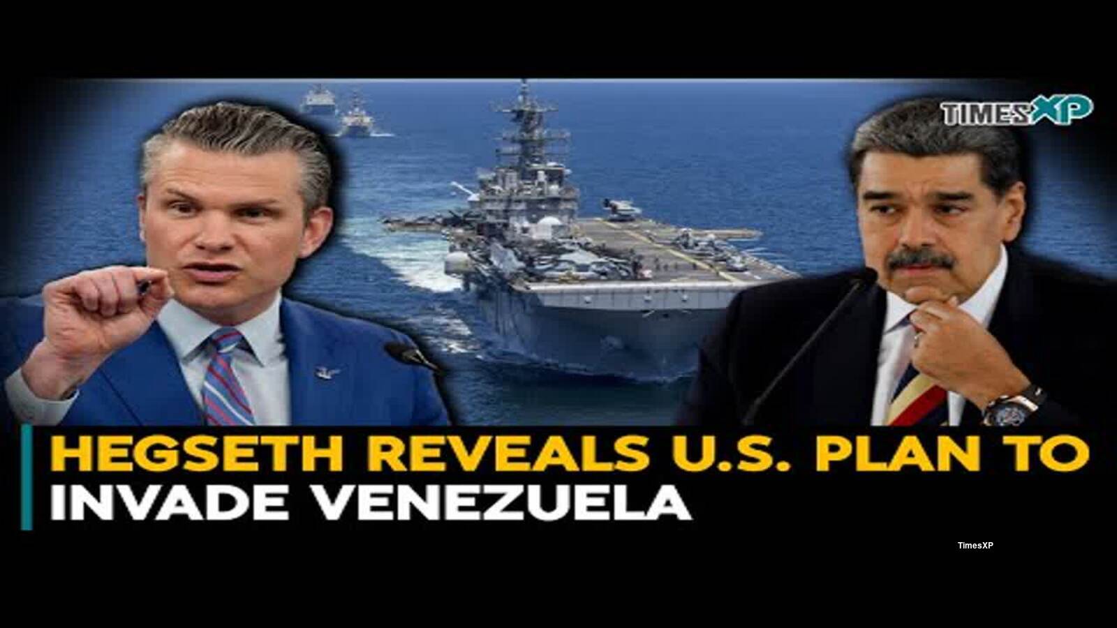 Pete Hegseth Reveals U.S. Plan To Invade Venezuela U.S.Venezuela War