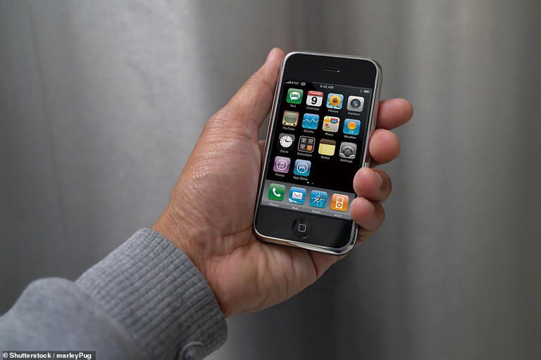 The old Nokia, Blackberry and Iphone models selling for thousands